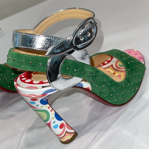 Christian Louboutin Loopinga Toe Plume 100 - Picture 6 of 11